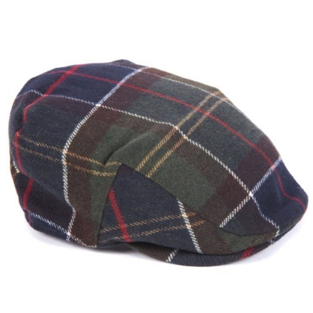 New Barbour Gallingale Tartan Flat Cap Size 7 1/2 - Picture 2 of 7